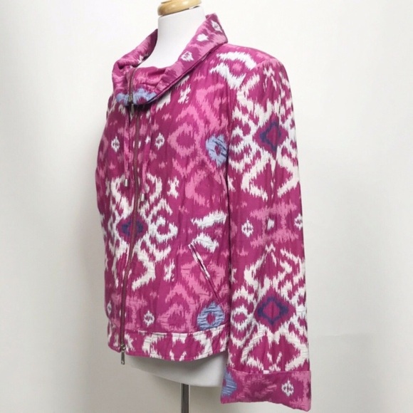LAFAYETTE 148 New York Ikat Print Jacket - Picture 9 of 16
